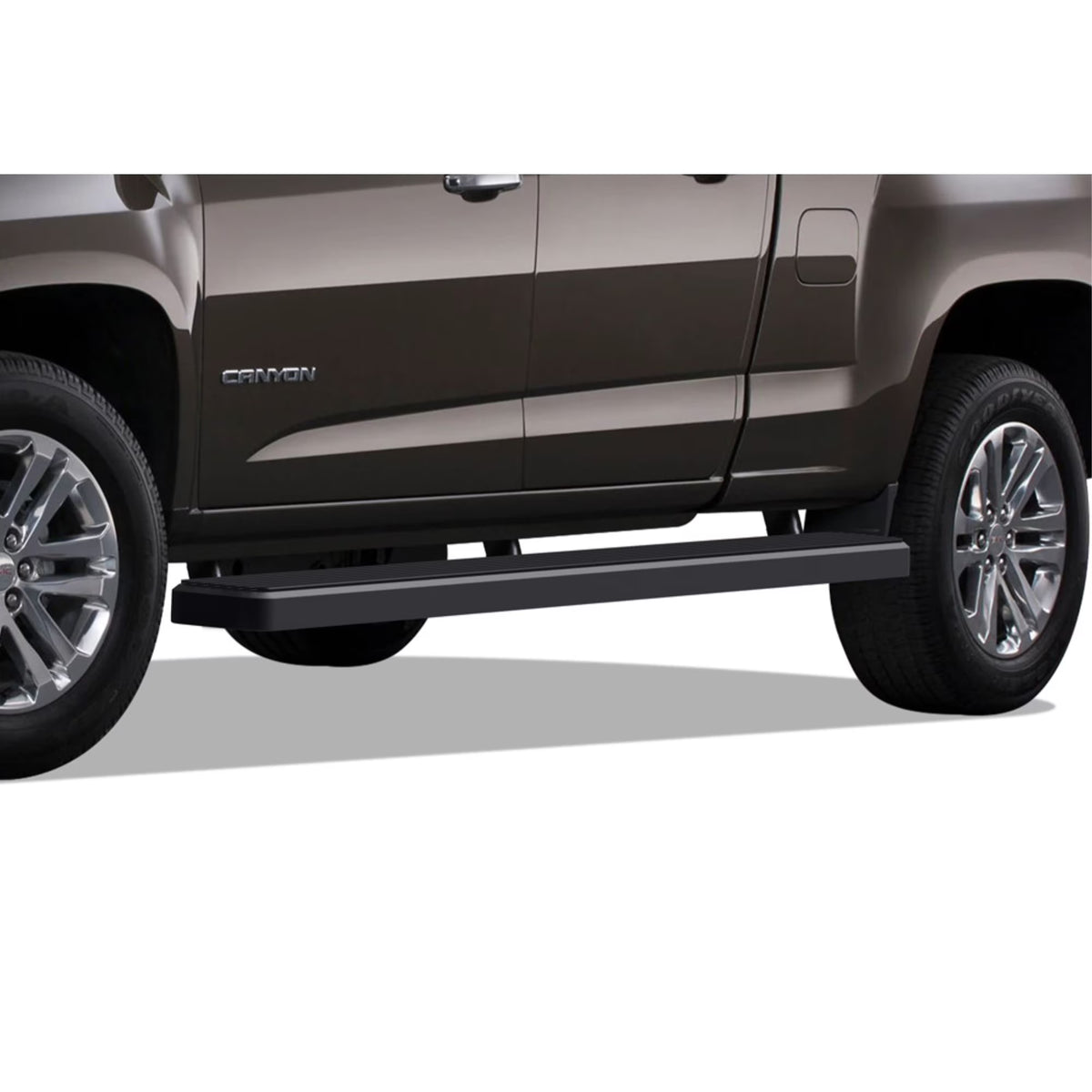 6 Inch Wheel to Wheel Black Aluminum Bed Cover K9849