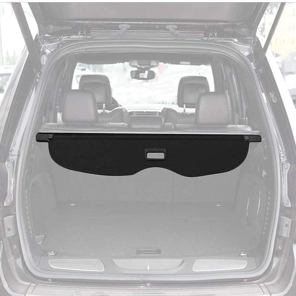 Black Retractable Cargo Cover O30628