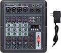 Compact 4-Channel Audio Mixer with USB Recording Interface L76212