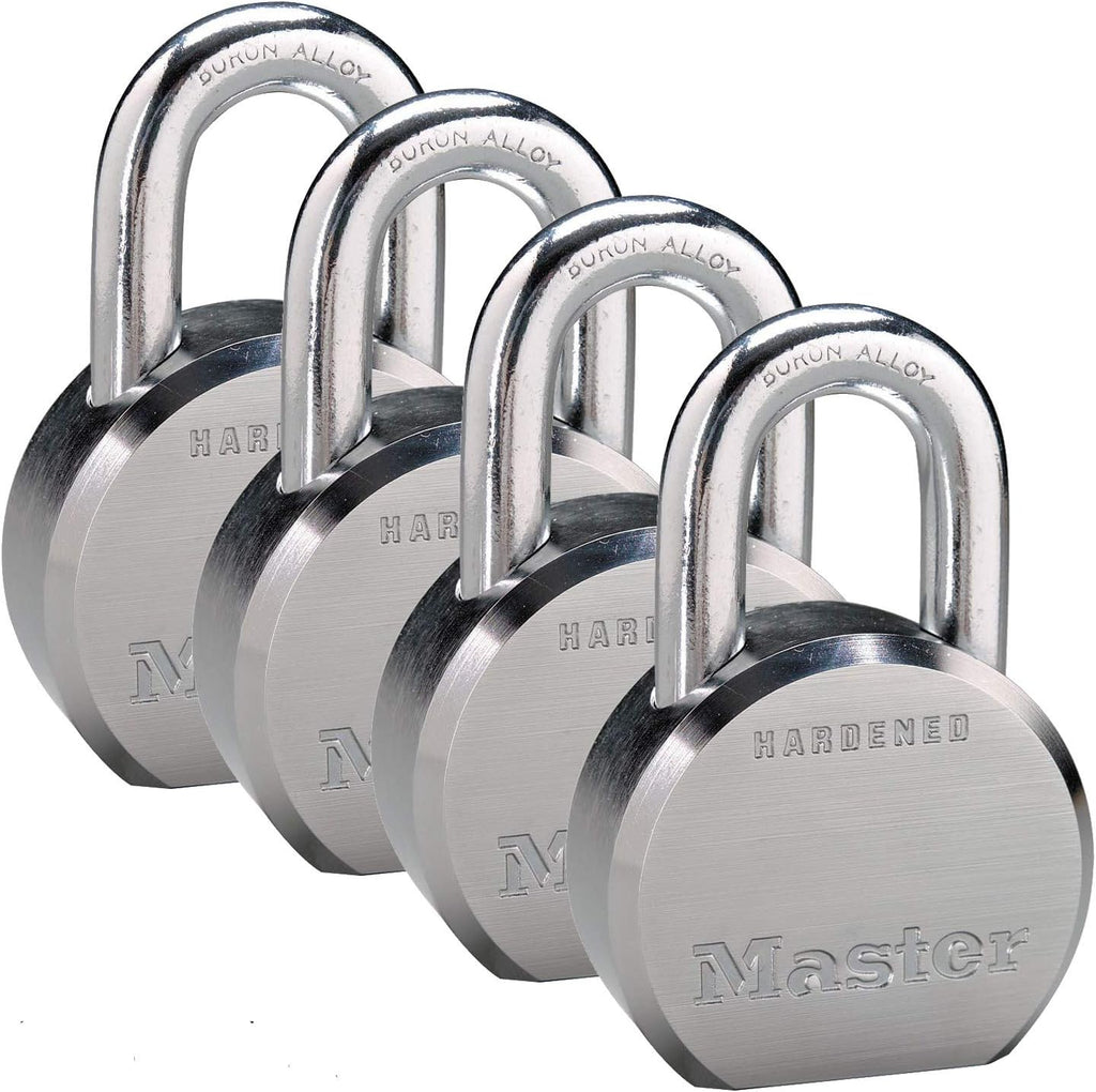 4 High Security Pro Series Keyed Alike Padlocks H387550