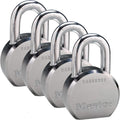 4 High Security Pro Series Keyed Alike Padlocks H387550