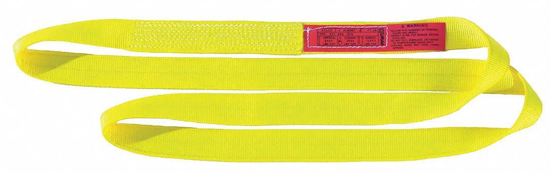 Nylon Web Sling Type 5 3in W 19 Ft N923323