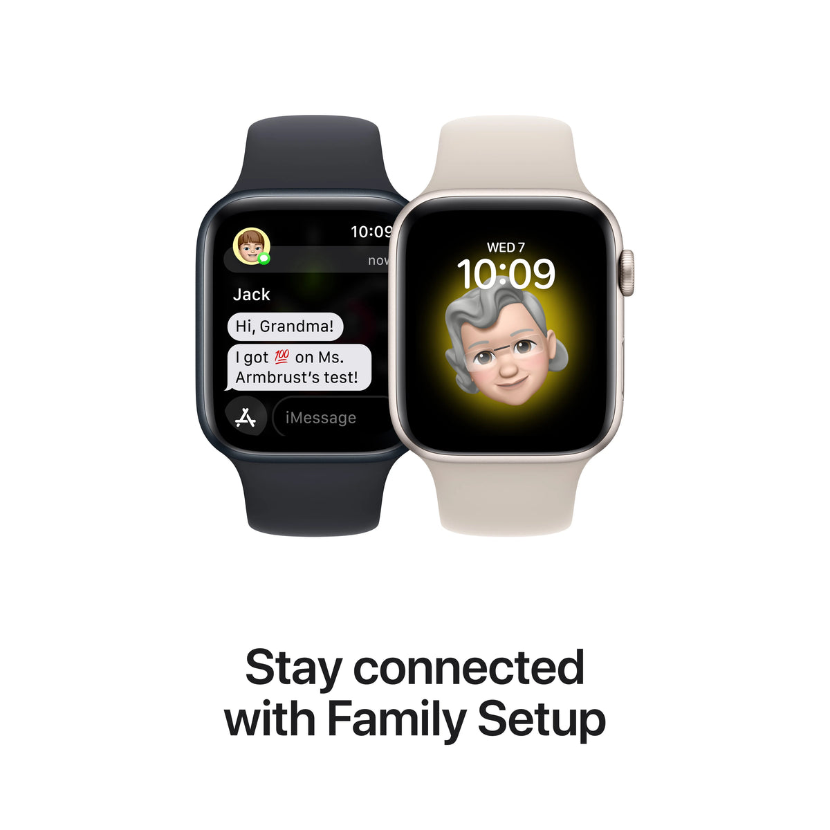 Apple Watch SE 2nd Generation GPS 44mm Midnight Aluminum Case Sport Band D85295