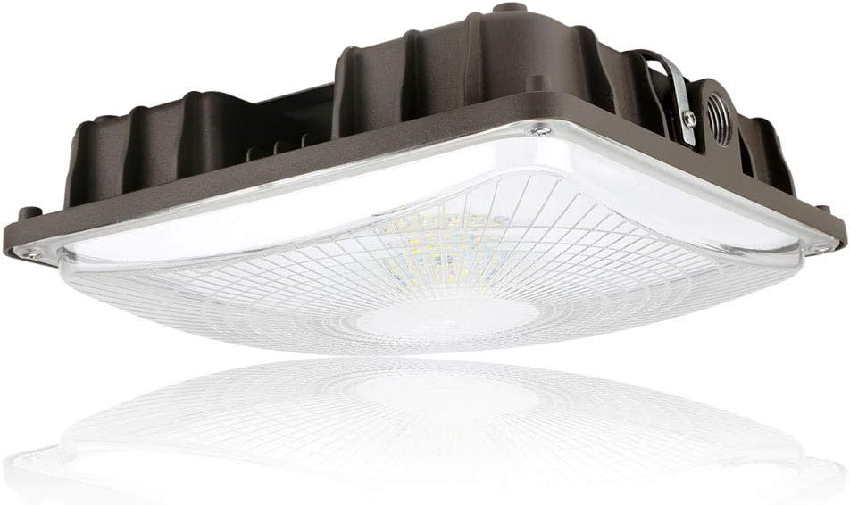 40W LED Canopy Area Light 6 Pack 5000K X7002