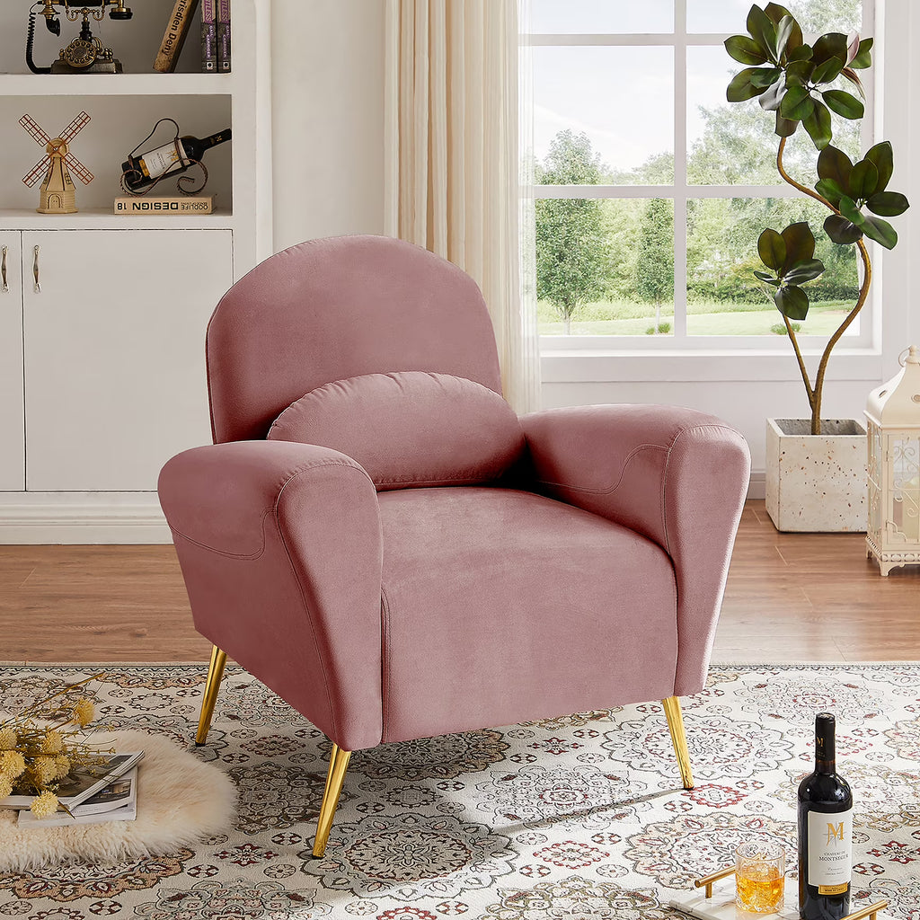 Blue Upholstered Armless Chair I267348