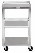 Stainless Steel Mobile Cart - 3 Shelves H758871
