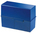 Blue Polystyrene Index Card Box D321911