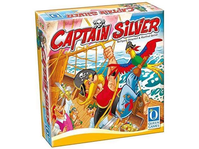 Queen Games Captain Silver - Family Board Game (2-4 Player) R7346