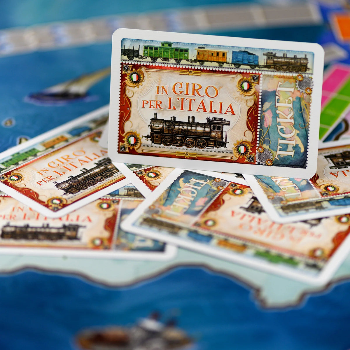 Japan & Italy Map 7 Strategy Board Game H606