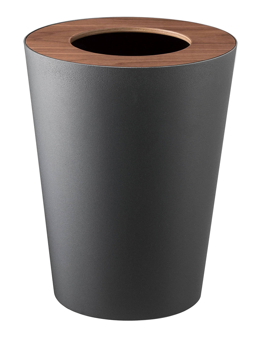 Black Round Trash Can S812681