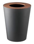 Black Round Trash Can S812681