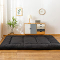 Black Twin Size Roll Up Futon Mattress F842488