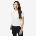 Slub Crew T-Shirt (Size: XS) K639354