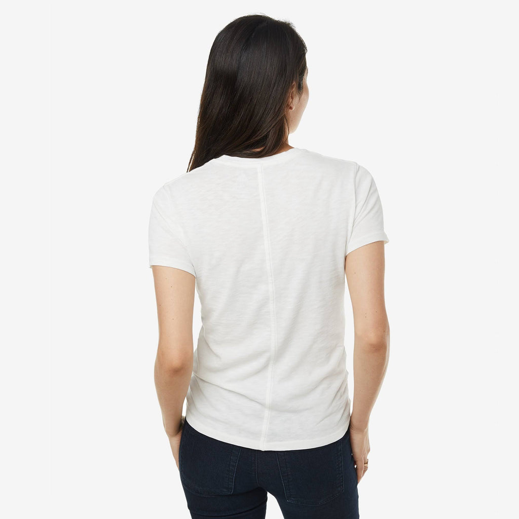 Slub Crew T-Shirt (Size: XS) K639354