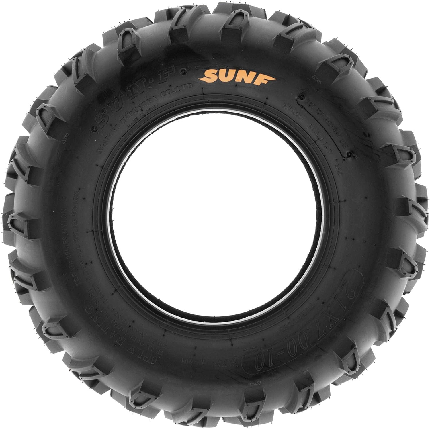 21x7-10 6 PR Directional Tread ATV/UTV Tire Pack of 2 V8665