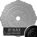 Scroll Medallion Jet Black I545
