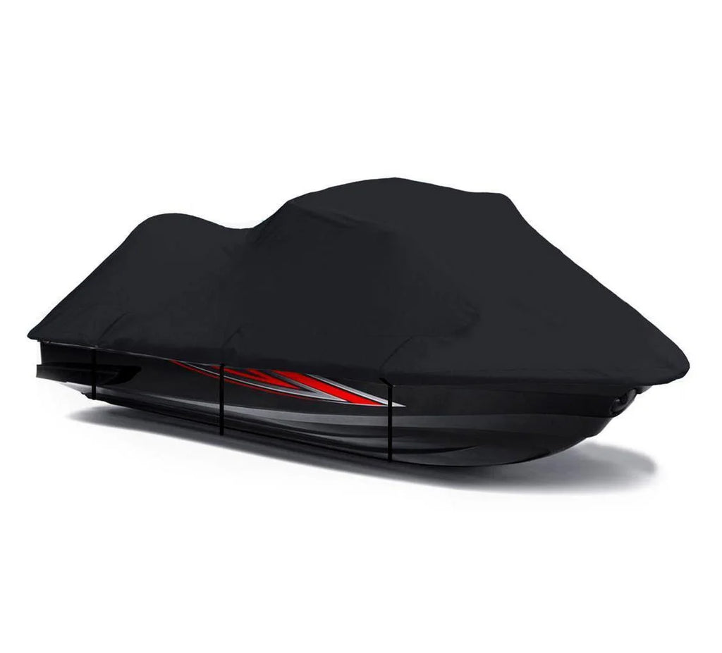 Black 600 Denier Jet Ski PWC Cover 2 Seater E227643