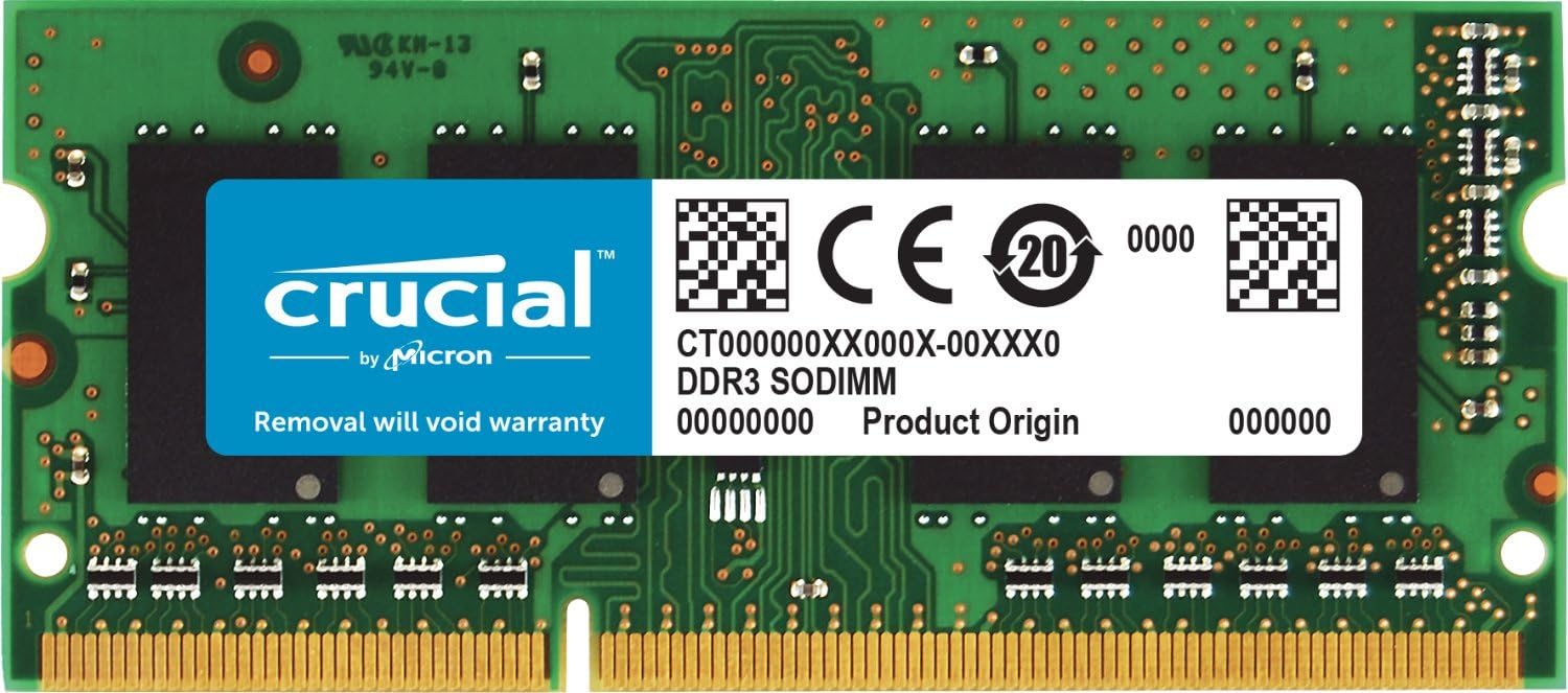 8GB DDR3 1600 MHz CL11 Laptop Memory Pack of 2 H422210