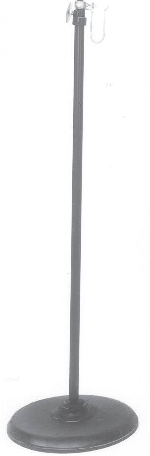 Adjustable Light Stand with Round Base W42756