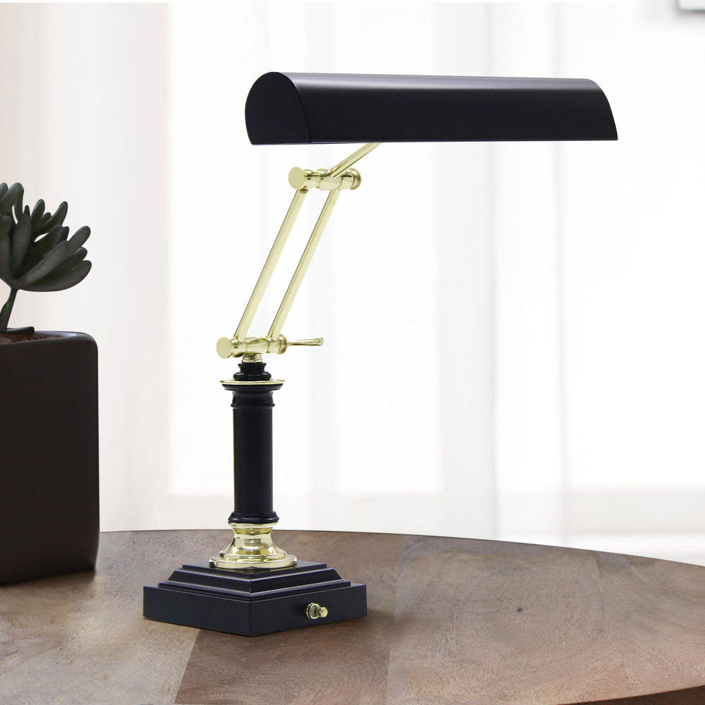 Black Brass Desk Piano Lamp B65329