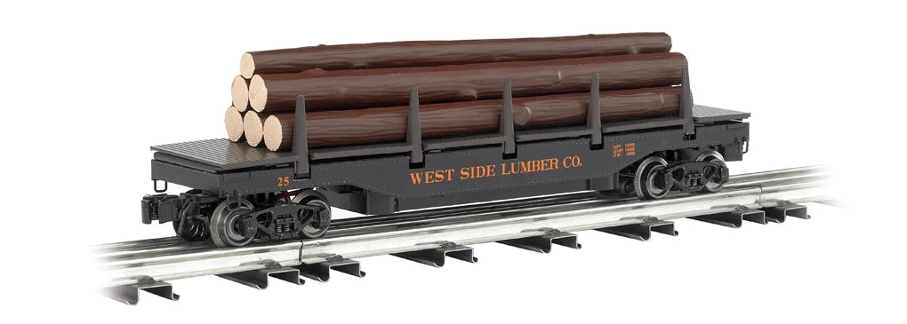 Log Dump 3-Rail Car N435