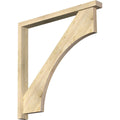 Douglas Fir Rough Sawn Bracket with Offset Brace X52755
