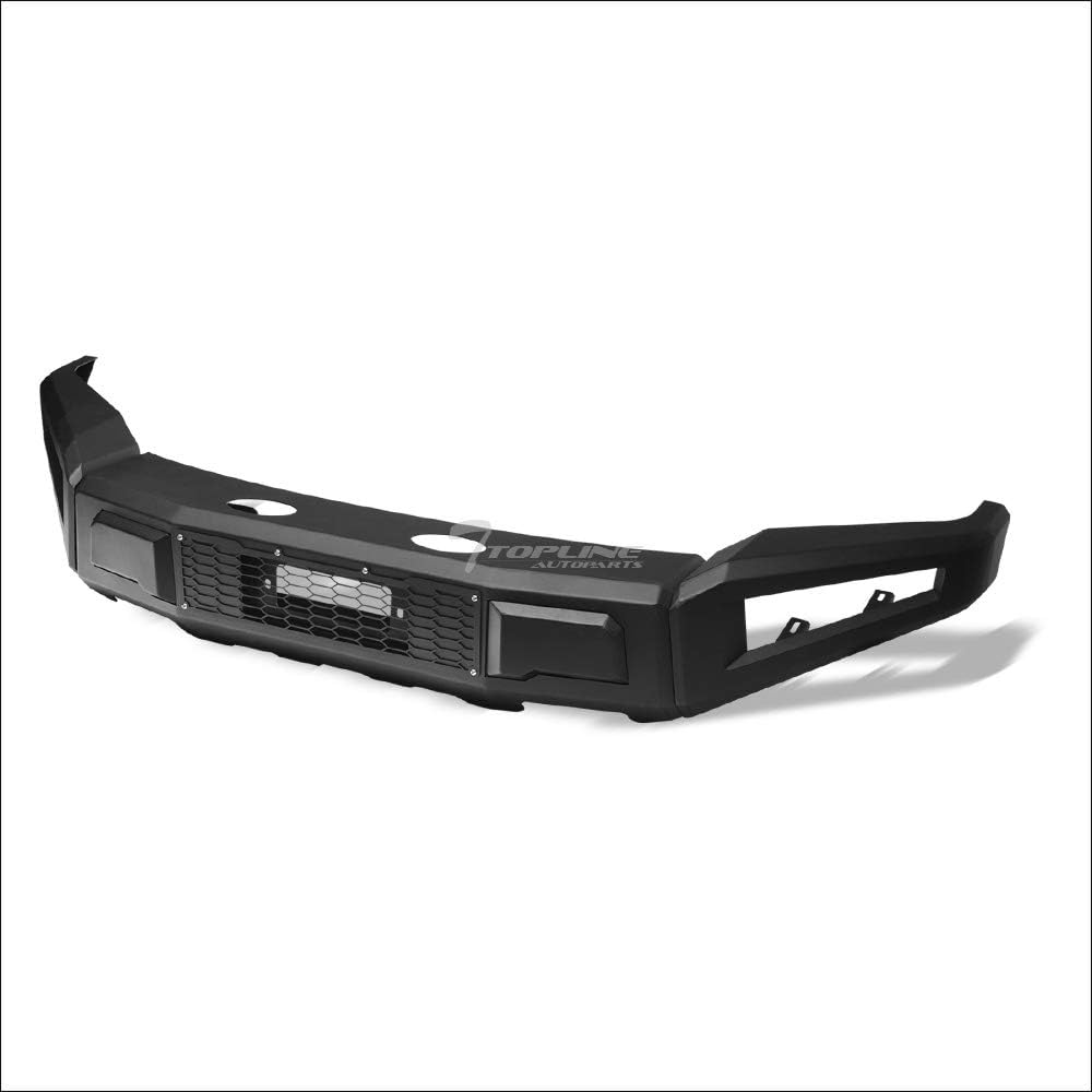 Black Modular Full Width Steel Front Bumper M218923