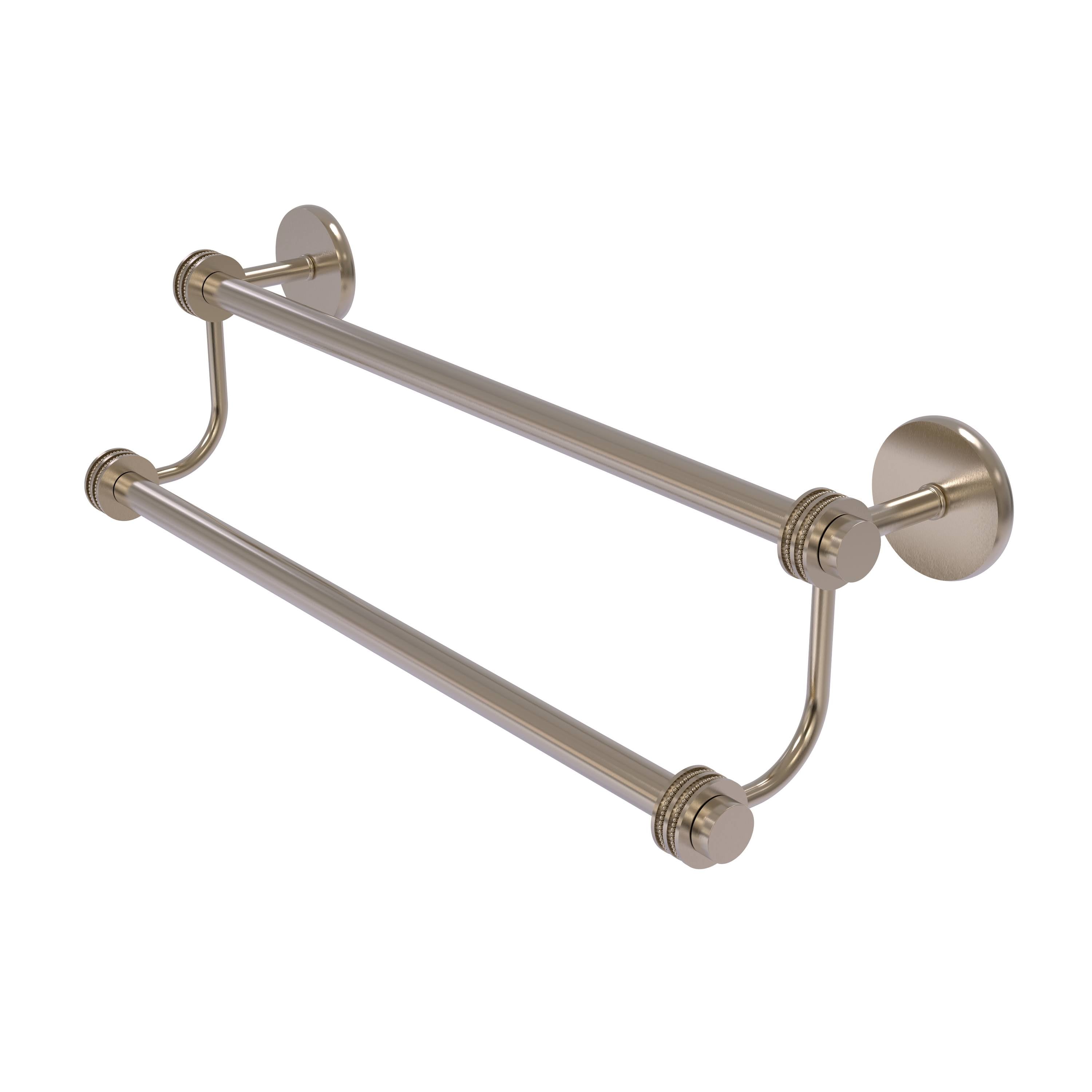 Antique Pewter Double Towel Bar C1394