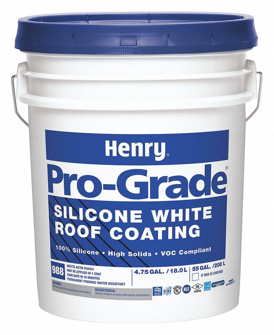 White Protective Roof Coating, 5 gal. K8723