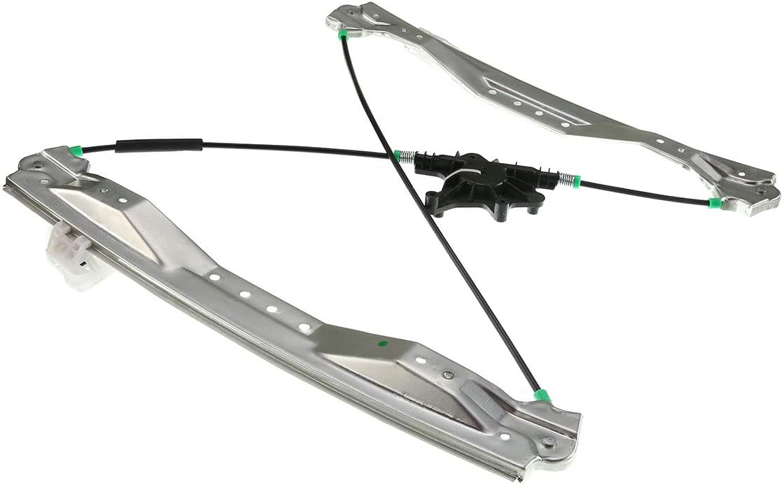 Front Passenger Side Power Window Regulator without Motor Pack of 2 Z436