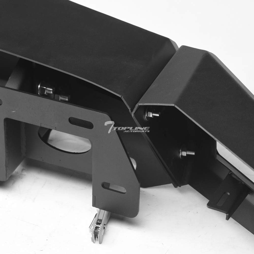 Black Modular Full Width Steel Front Bumper M218923