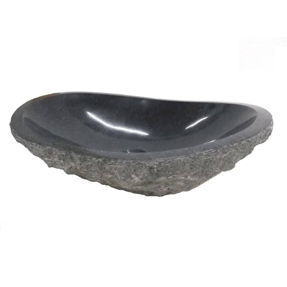 Dark Granite Canoe Sink O66047