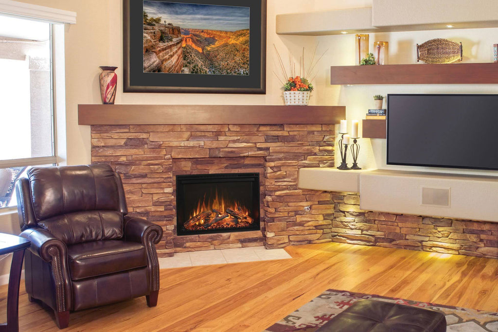 30 inch Built in Electric Fireplace Insert B611795