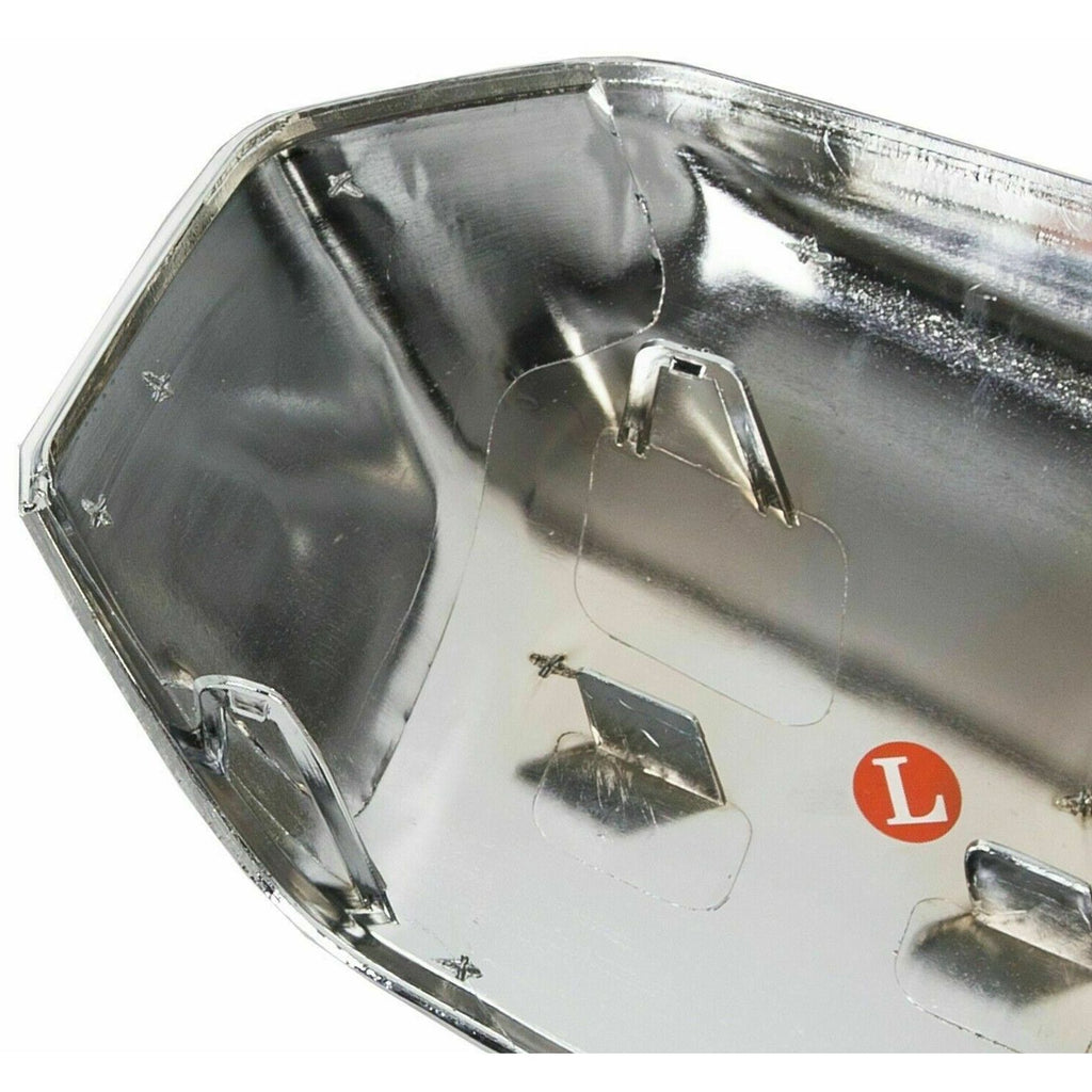 Chrome Pair Top Mirror Covers Caps Z3865