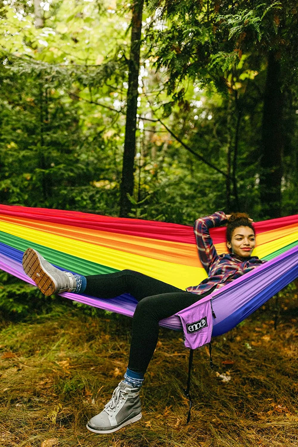 Tie Dye/Red DoubleNest Hammock M635122