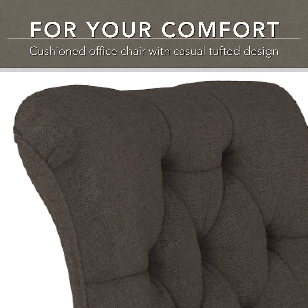 Black Tufted Office Chair X860