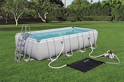 Solar Heating Pool Pad, 66x27x22 cm, Black J1877