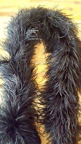 6 Ply Hot Pink Ostrich Feather Boa U5348