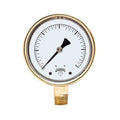 4x22 Brass Case Pressure Gauges K83086