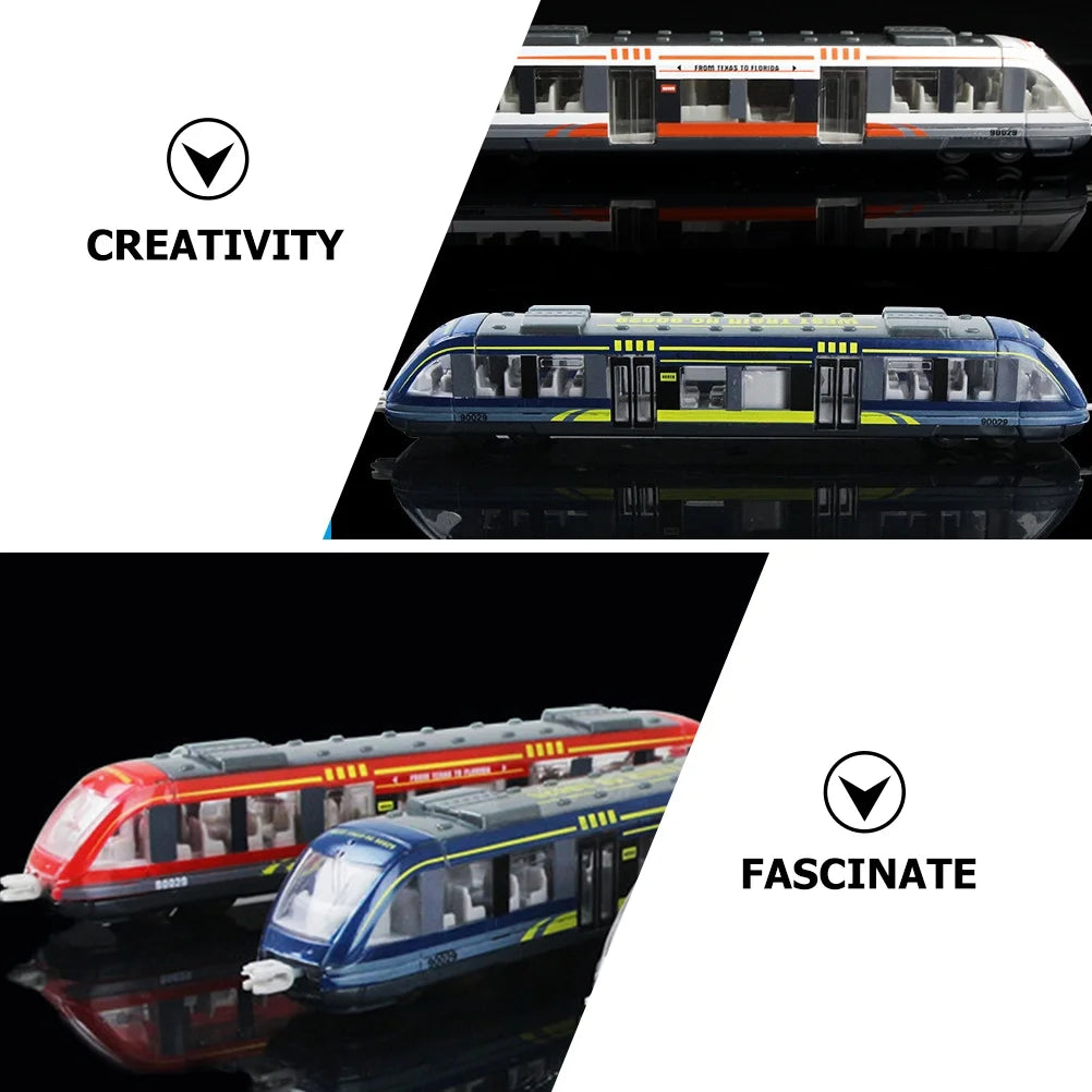 3pcs Simulation Electric Train Toy D80806
