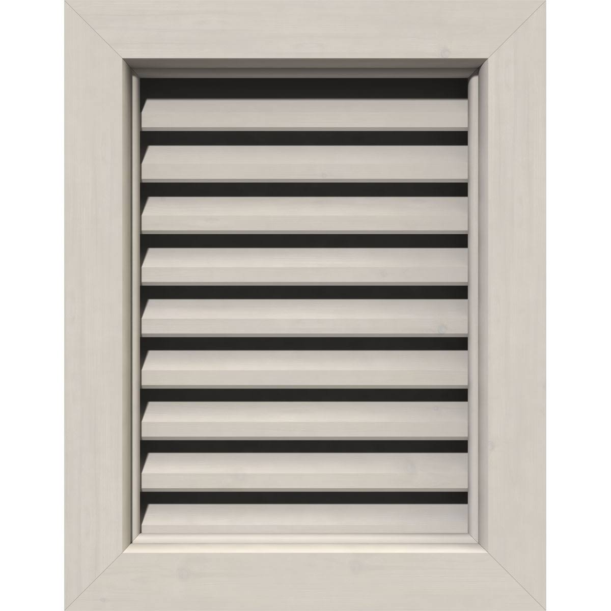 28 inchw x 32 inchh Primed Western Red Cedar Gable Vent L64578