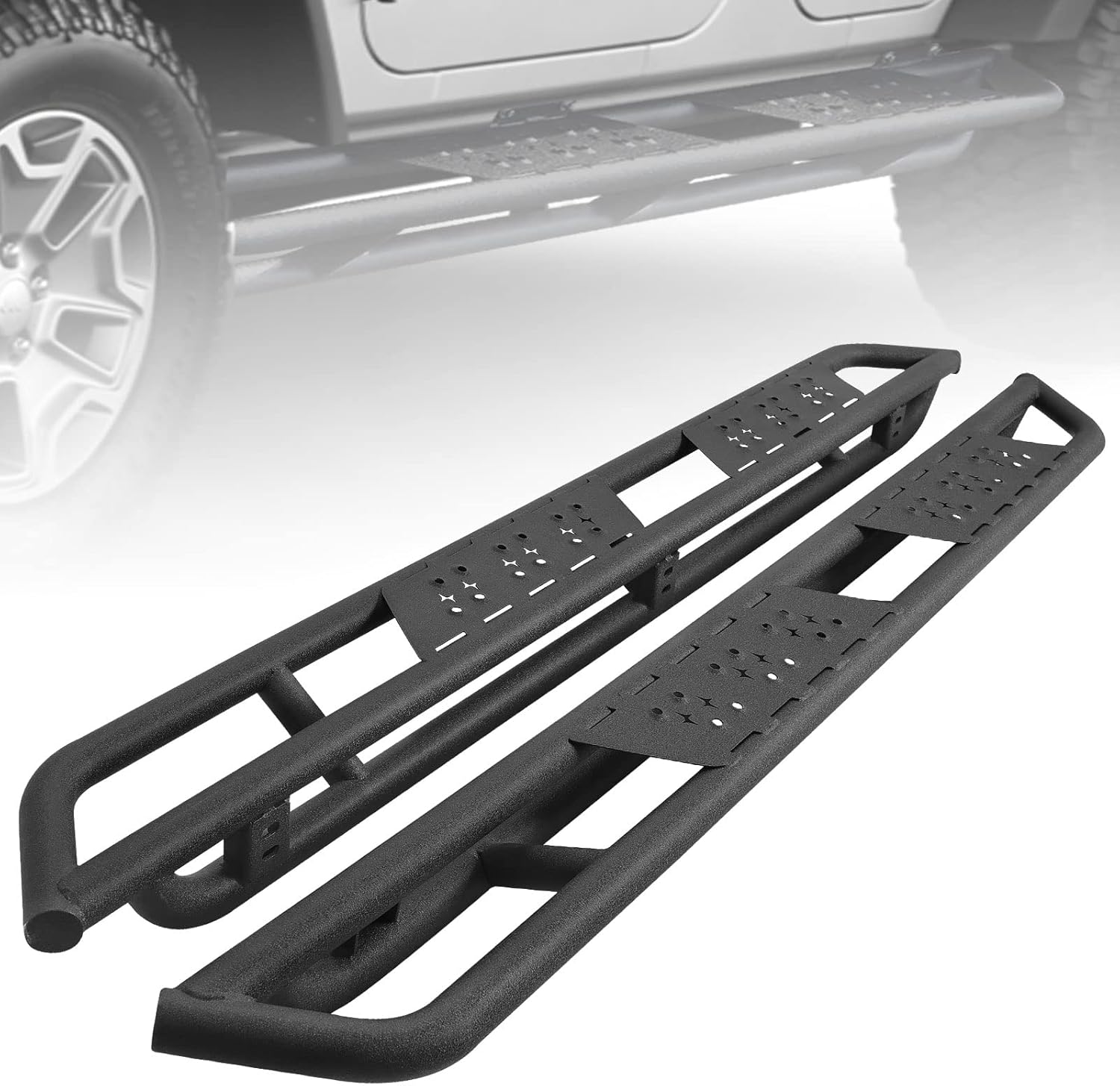 Running Boards Drop Down Side Step Nerf Bar F79345