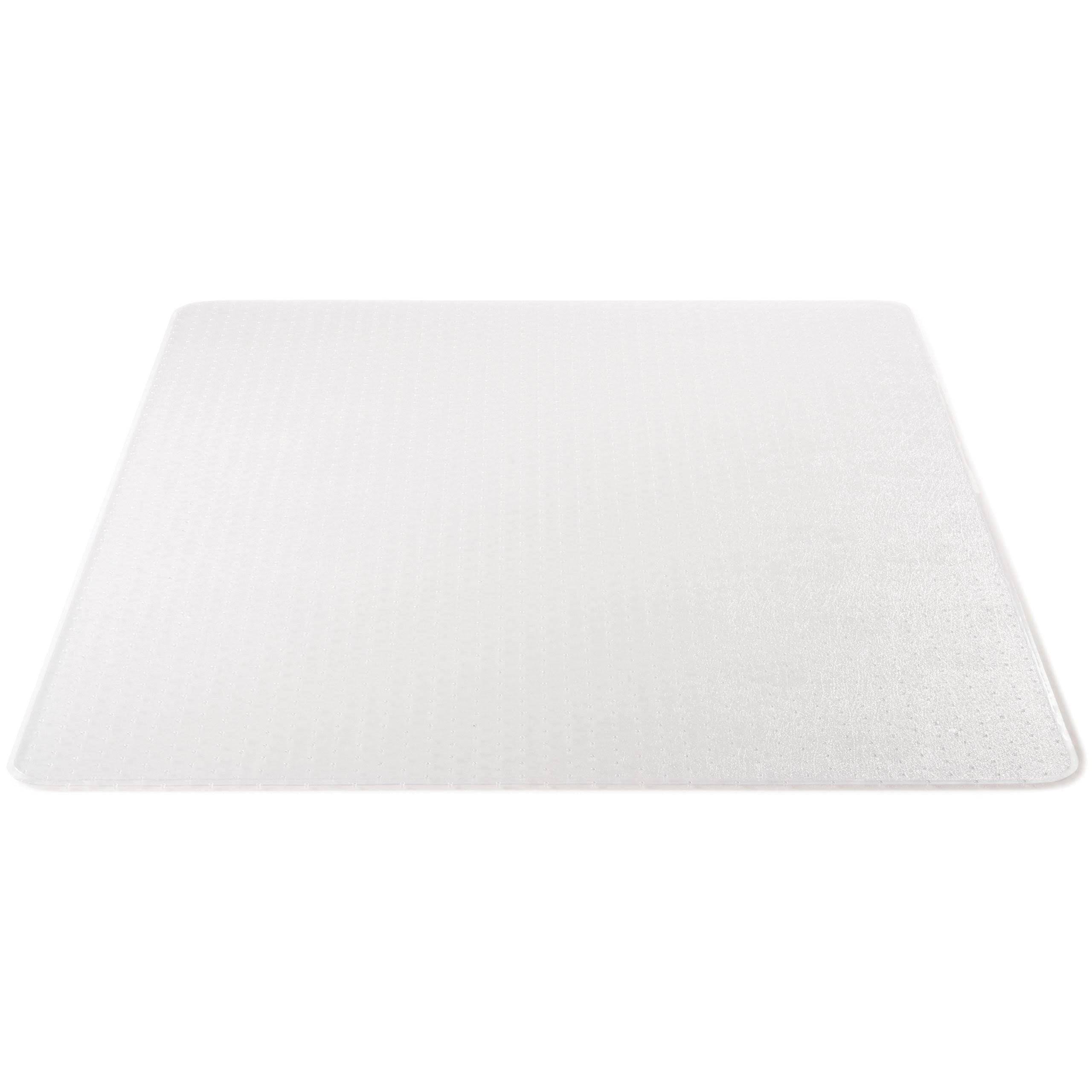 Clear Rectangle Chair Mat for Med Pile Carpet P72413